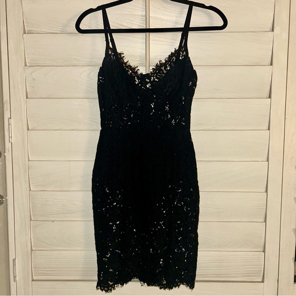 Sexy Black Lace Dress